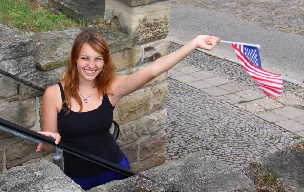 Die amerikanische Lebensfreude hat Jessica Hanke angesteckt.