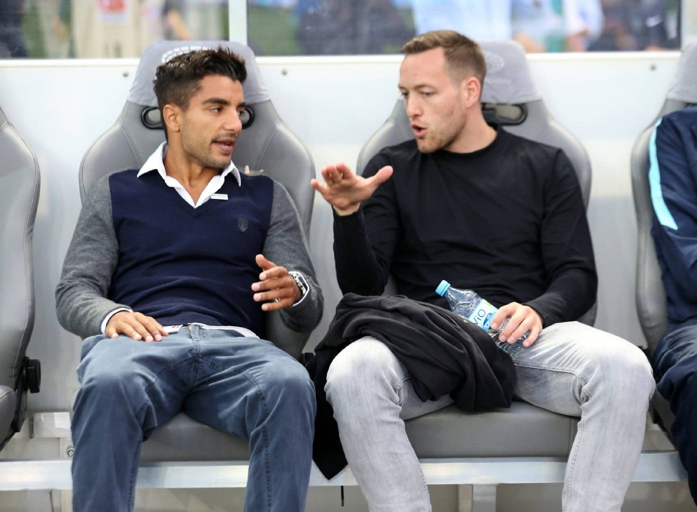 Sami Allagui (l.) und Julian Schieber (r.)
