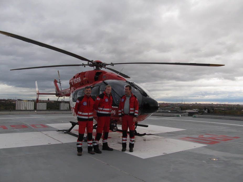 Luftretter aus Oppin