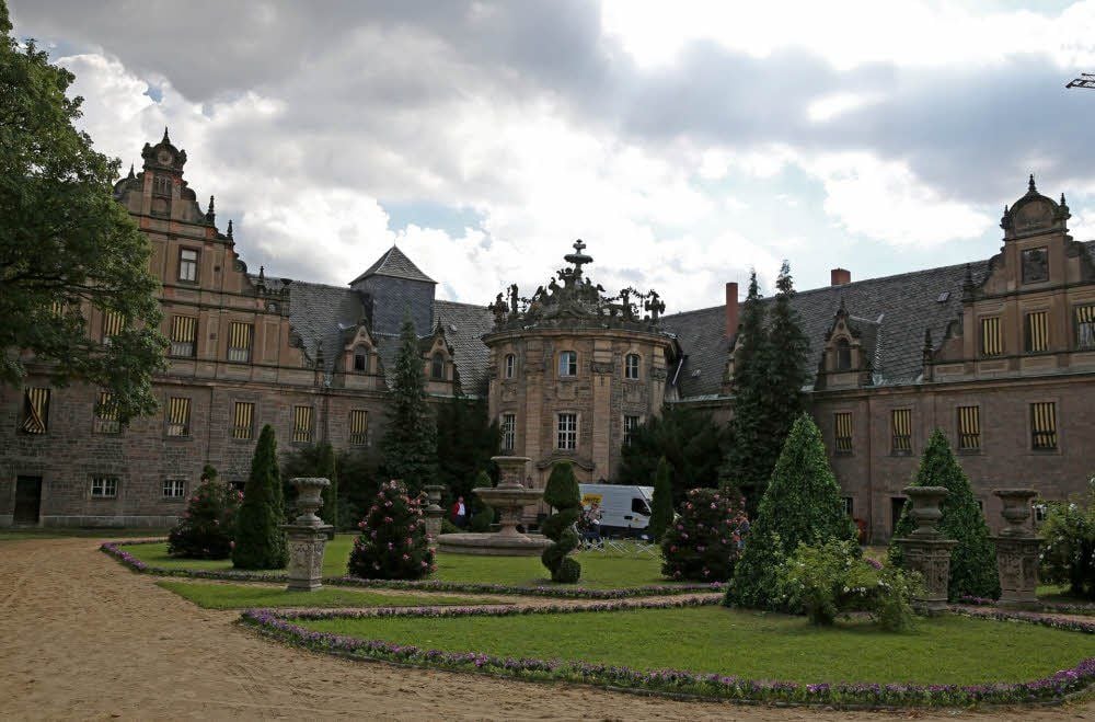 Schloss Vitzenburg ist wunderschön, aber stark sanierungsbedürftig.