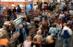 Andrang auf Leipziger Buchmesse (Archivfoto: dpa)