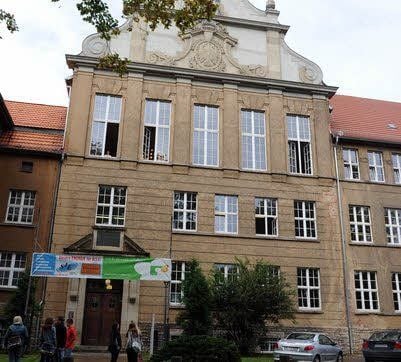 Das Luther-Gymnasium in Eisleben.