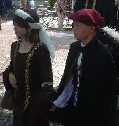 Das „kleine“ Fürstenpaar: Madeleine Bittag und Dominik Langer