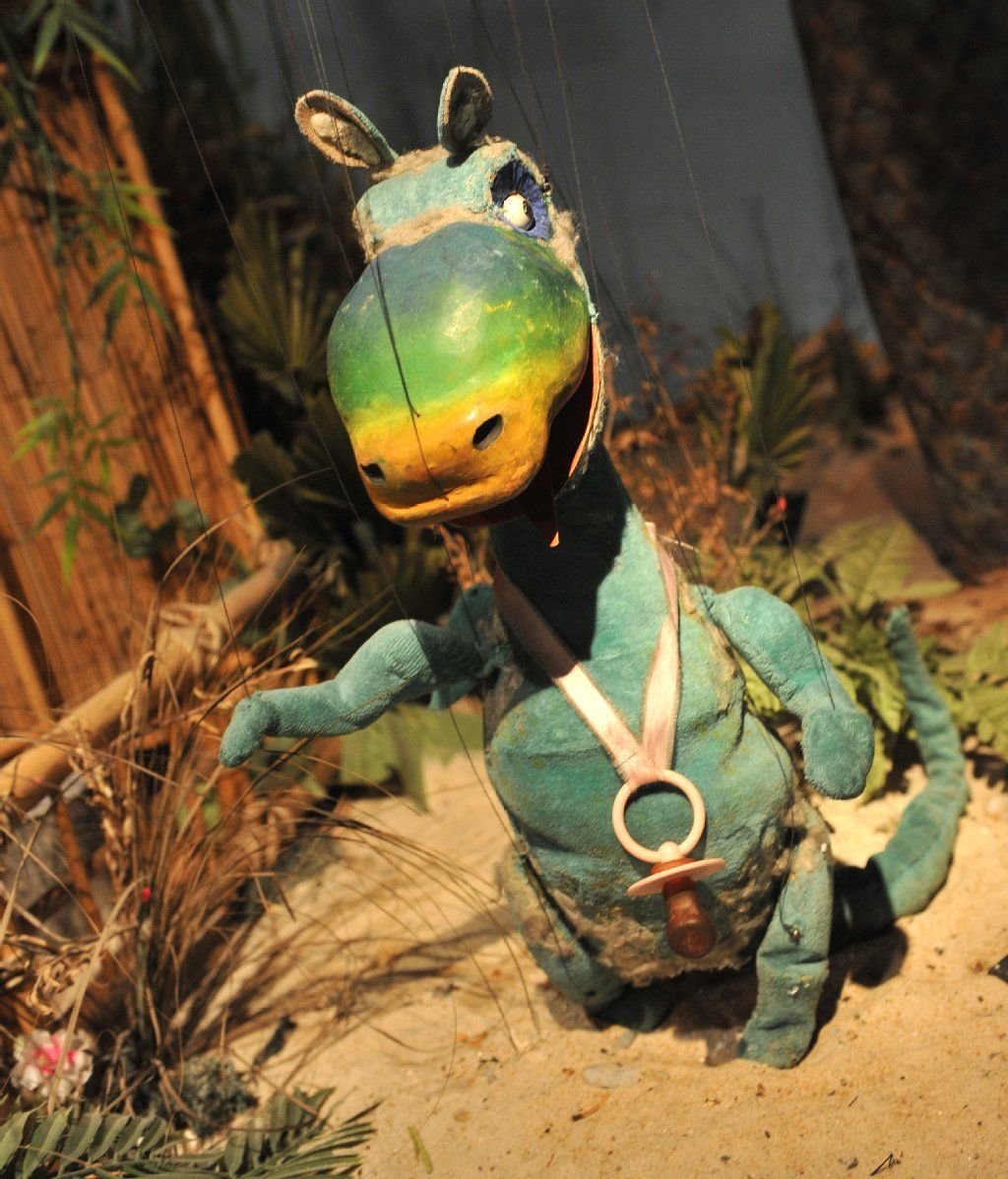 Eine Urmel-Marionette in Augsburg. Autor Max Kruse ist im Alter von 93 Jahren gestorben.