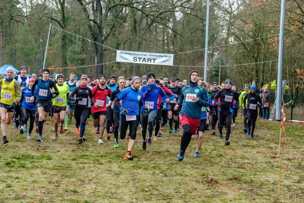 In Oranienbaum wird am 12. Januar der Silvesterlauf gestartet.