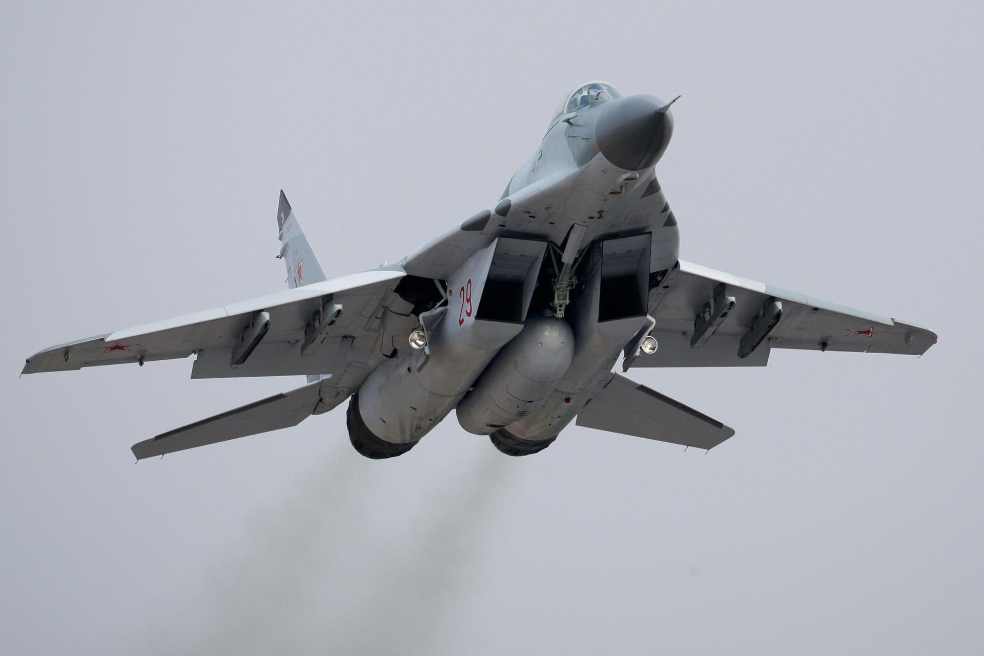 Russischer MiG-29-Kampfjet (Symbolbild)