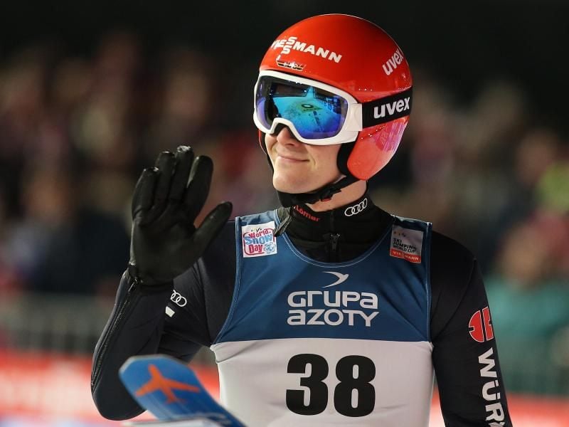 Hat sich zum Leistungsträger im deutschen Skispringen entwickelt: Stephan Leyhe. Foto: Damian Klamka/ZUMA Wire/dpa