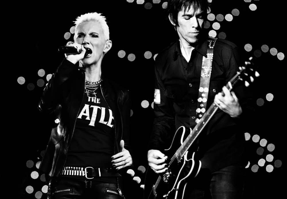 Auf drei Jahrzehnte voller Hits blicken Roxette im Juni in Dresden zurück.