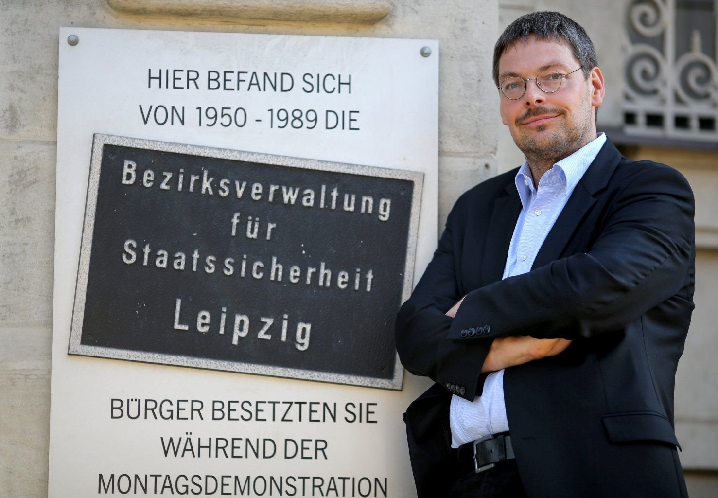 Der Leiter der Stasi-Gedenkstätte "Runde Ecke", Tobias Hollitzer.