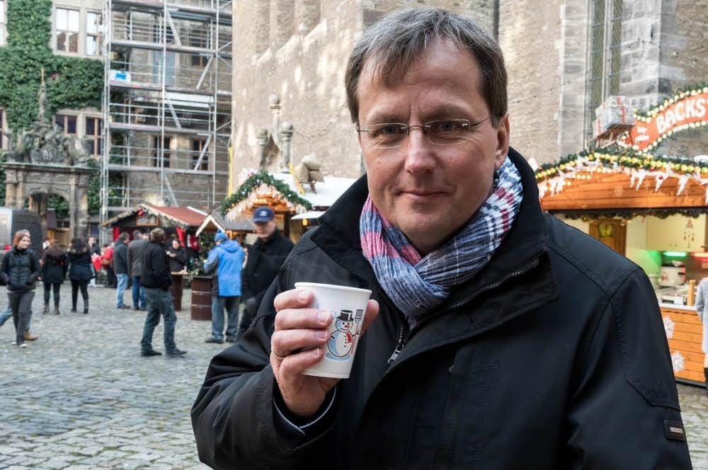 Die Hortidee brachte Jens Bühligen schon auf den Weihnachtsmarkt mit.