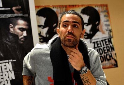 Rapper Bushido stellt seinen neuen Film «Zeiten ändern dich» im Cinemaxx Halle vor. (FOTO: THOMAS MEINICKE)