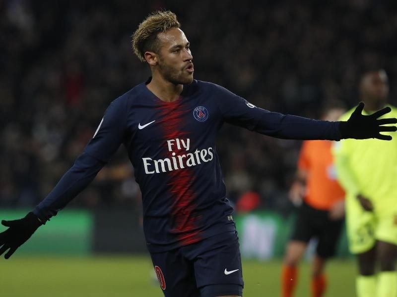 Momentan noch im PSG-Trikot: Superstar Neymar. Foto: Thibault Camus/AP