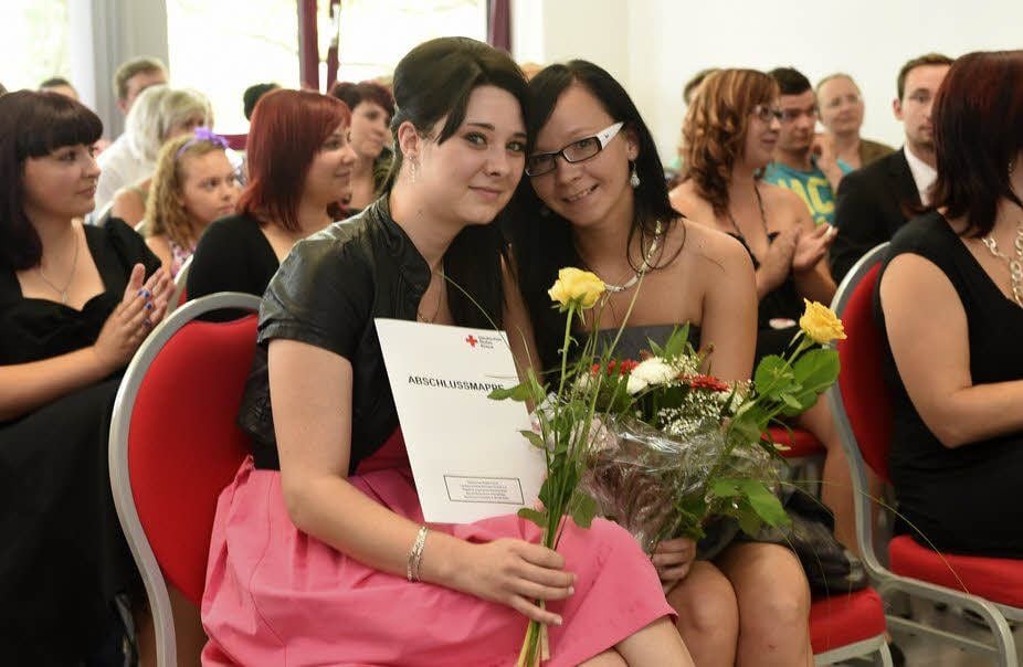 Justine Wagner (links) und Peggy Bernstein
