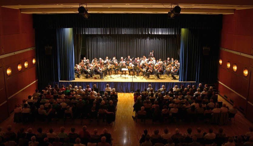 Im Wiener „Haus der Begegnung“ waren 400 Besucher beim Konzert dabei.