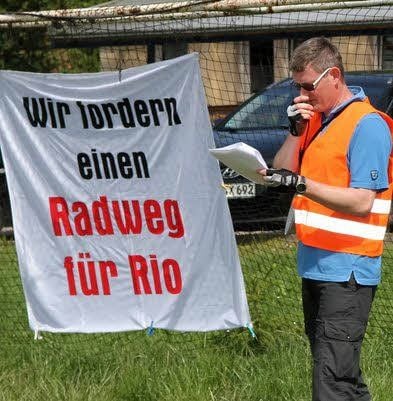 Detlef Wirth, Mitbegründer der Bürgerinitiative.