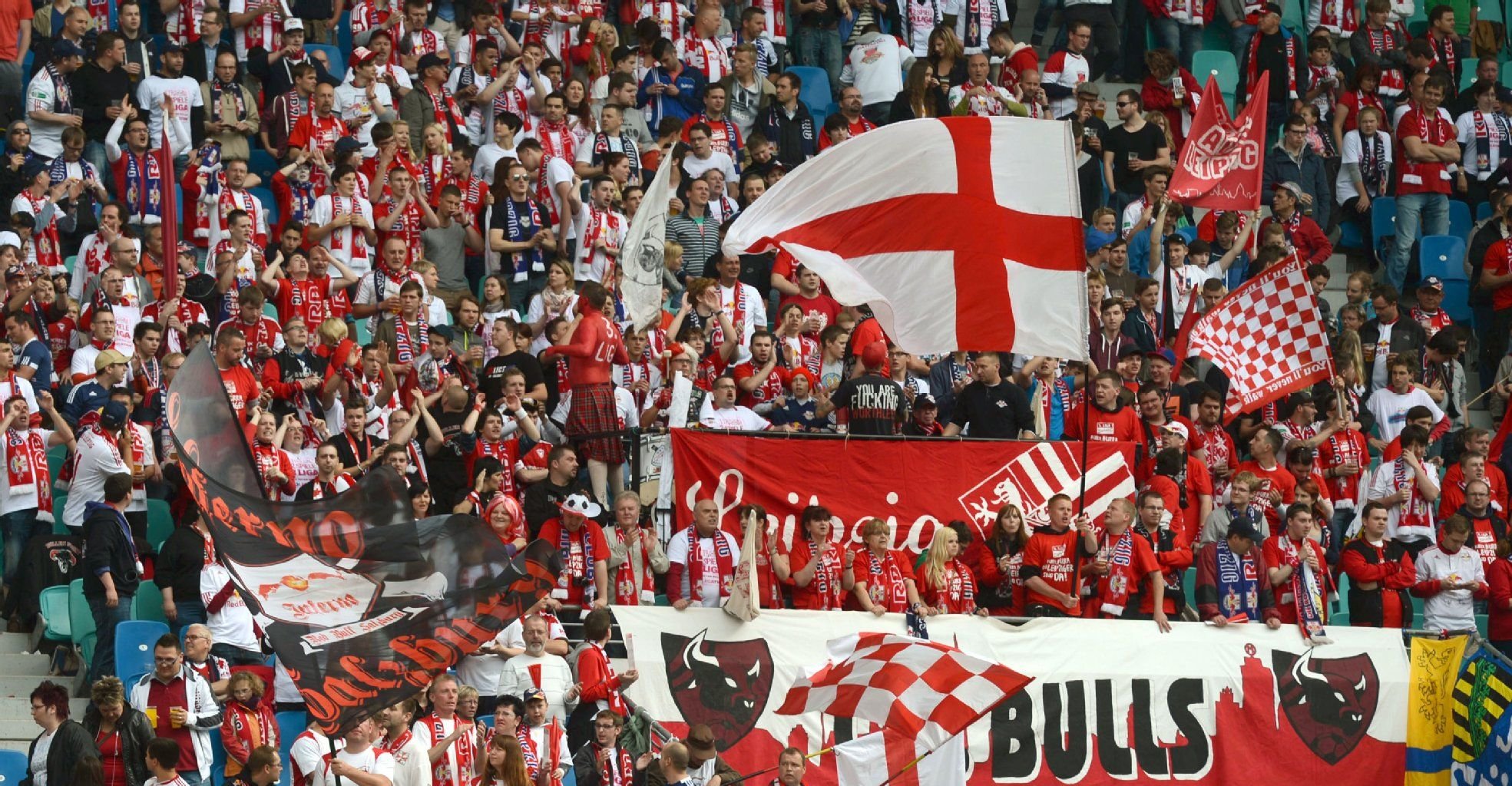 Fans von RB Leipzig
