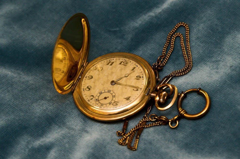 Einst hat diese Uhr Wilhelm Schmitt gehört.