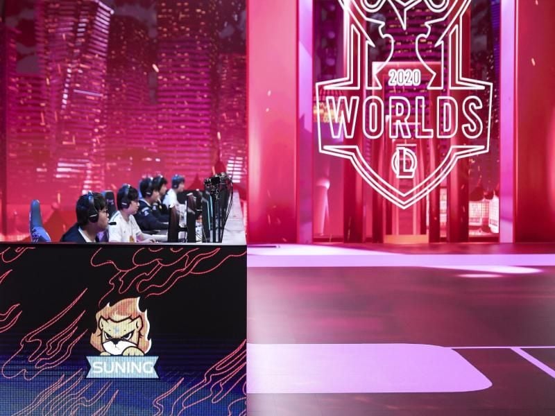 Nach einem starken Lauf hat Suning in der LoL-WM Chancen auf den Titel. Foto: Riot Games/dpa