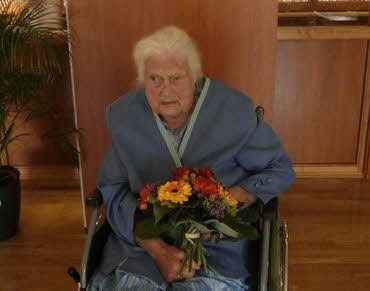 Anna Schliemann feierte am Wochenende im Seniorenwohnpark Coswig ihren 105. Geburtstag