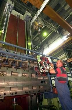 Produktion im Werkzeugmaschinenbauunternehmen Schiess in Aschersleben