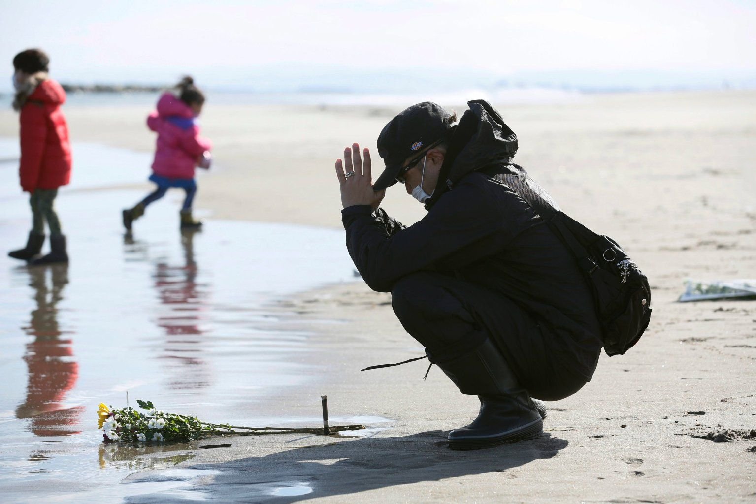 Gedenken an die Tsunami-Opfer in Japan