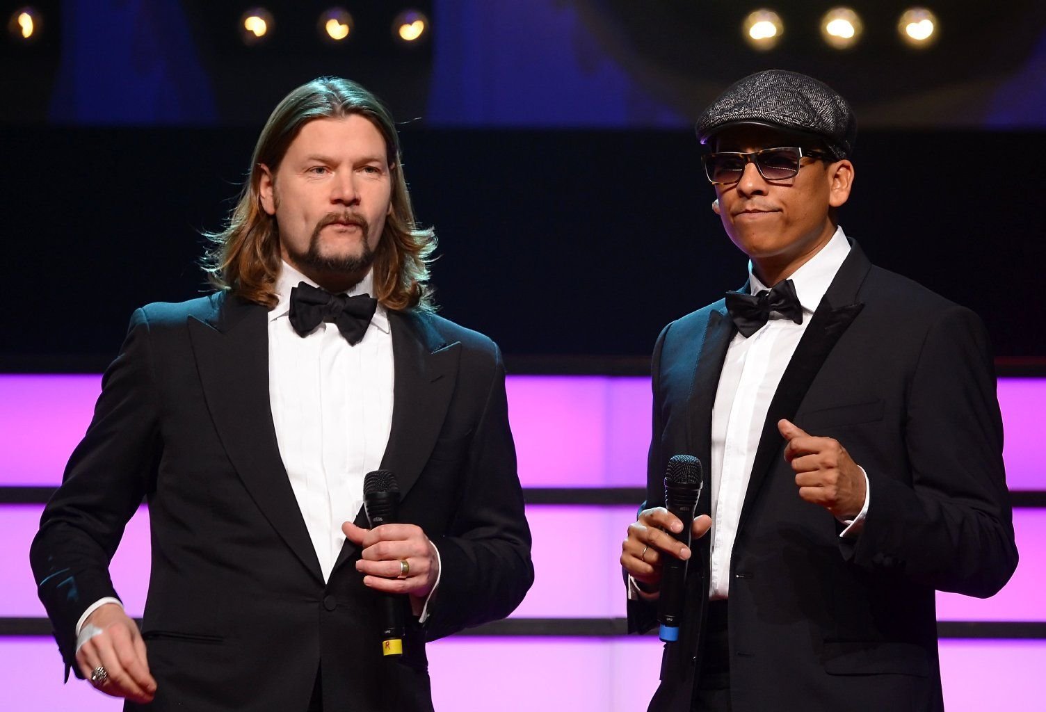 Rea Garvey (li.) und Xavier Naidoo. Die beiden Musiker verlassen die TV-Castingshow "The Voice Of Germany"