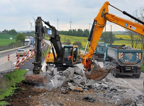 A14-Ausbau: A14-Ausbau: Autobahnbauer Haben Es Eilig