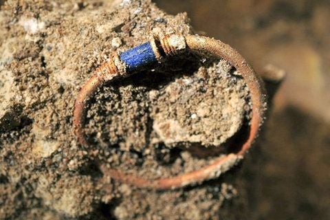 Die Ruinen des vor 3350 Jahren zerstörten Stadtstaates Katna im heutigen Syrien geben immer neue Schätze preis. (FOTO: DPA)