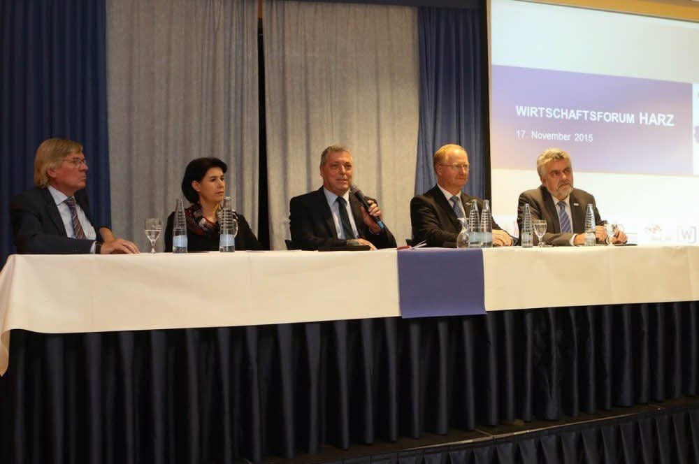 Das erste Wirtschaftsforum Harz fand in Halberstadt statt.