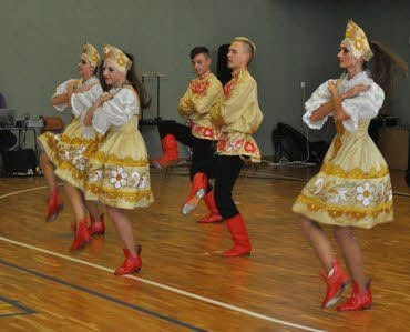 Das Tanztheater "Alexis" aus Mosyr in Weißrussland gastiert in Jessen.