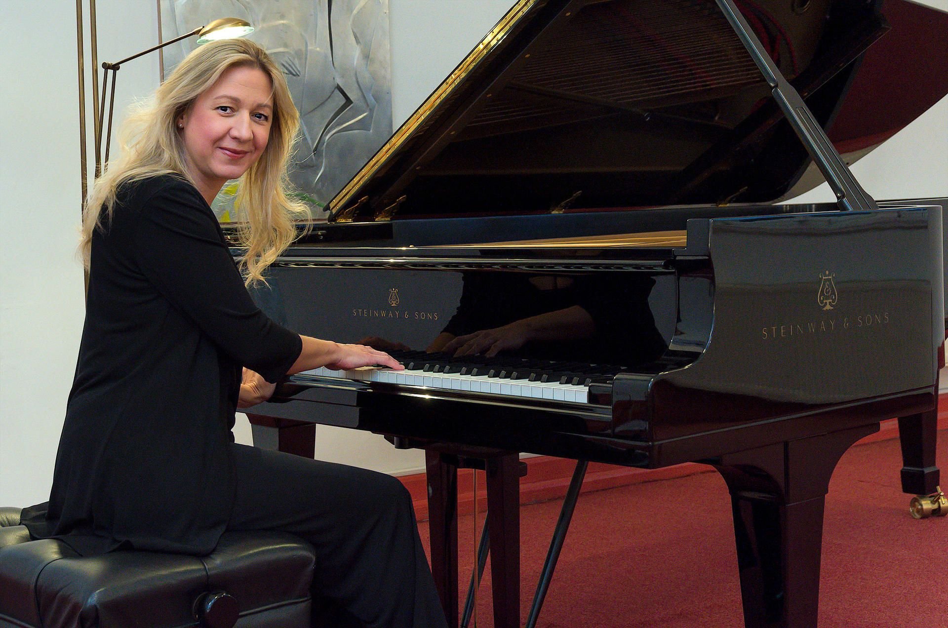 Pianistin Ragna Schirmer erhält den Schumann-Preis unter anderem für ihr Engagement im Robert-Schumann-Haus in Zwickau.