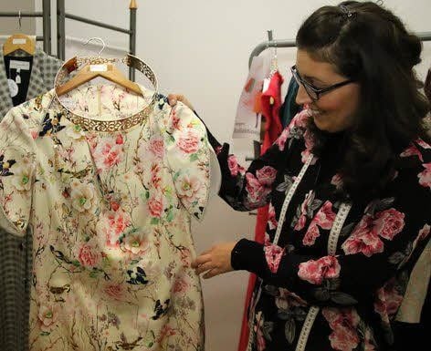 Dieses Kleid stammt aus der Audrey-Hepburn-Kollektion.