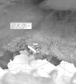 Satellitenbild des D-17 vom 13. Mai