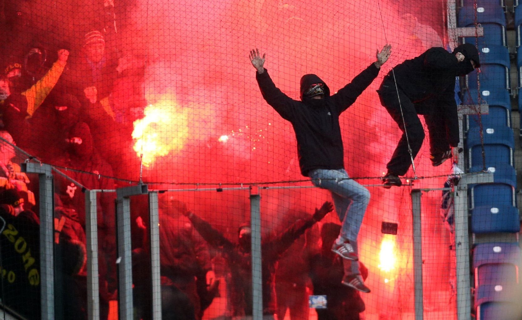 So soll es am 3. Oktober im Heimspiel von Hansa Rostock gegen Dynamo Dresden nicht wieder aussehen. Die Gastgeber schließen für diese Partie die Südtribüne.