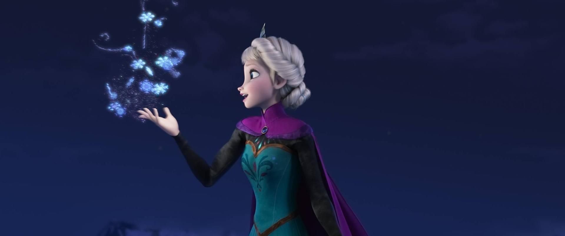 Eiskönigin Elsa, die Heldin aus „Frozen“.