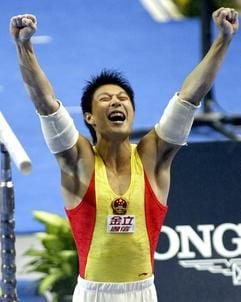 Der Chinese Li Xiao-Peng gewann dreimal WM-Gold (Foto: dpa)