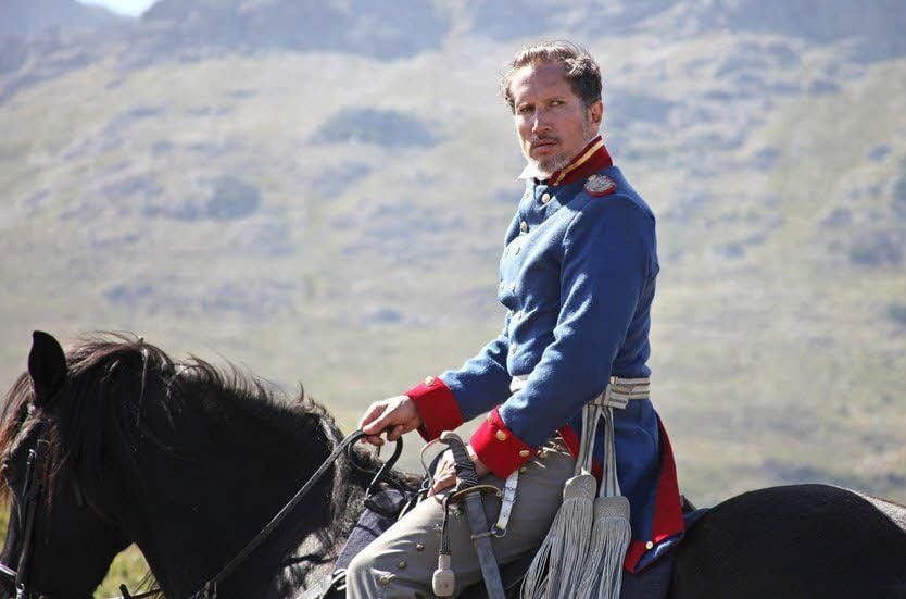 Benno Fürmann als Treckführer Graf von Hohenberg