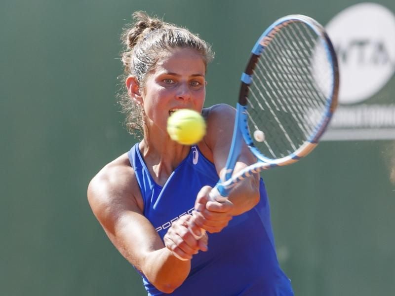 Ist in Toronto ausgeschieden: Julia Görges. Foto: Salvatore Di Nolfi/KEYSTONE