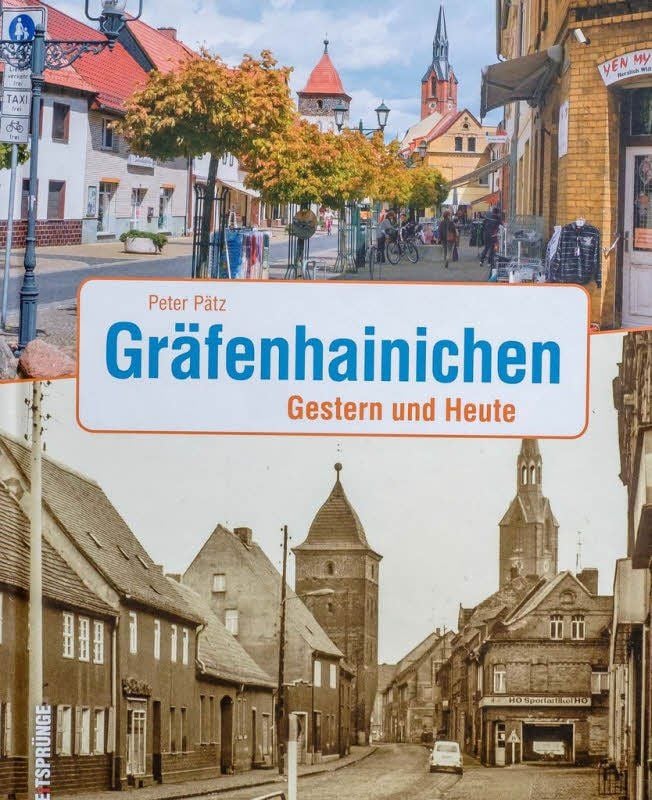 Das Cover des Buches „Gräfenhainichen - Gestern und Heute“. Die Erstauflage umfasst 1.200 Exemplare.
