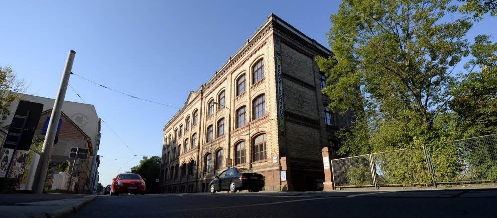 Das Künstlerhaus 188 im Böllberger Weg.