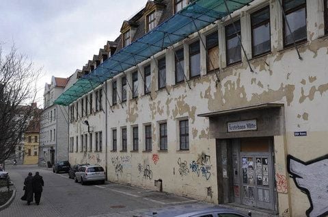 Das alte Haus am Kühlen Brunnen vor dem verkauf. (FOTO: LUTZ WINKLER)