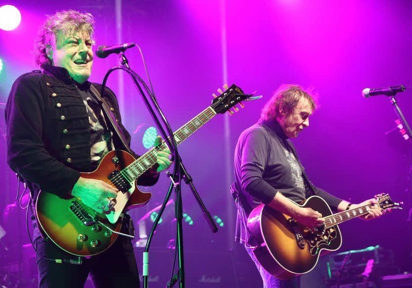 Die Puhdys rockten am Freitageband am Stausee in Kelbra (Landkreis Mansfeld-Südharz). Die Fans waren wieder einmal von ihren Helden begeistert.