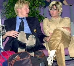 Stefan Effenberg mit Frau Martina (Archiv)