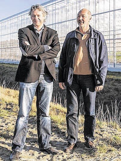 Investor Wichard Schrieks (links) und Projektmanager Helmut Rehhahn.