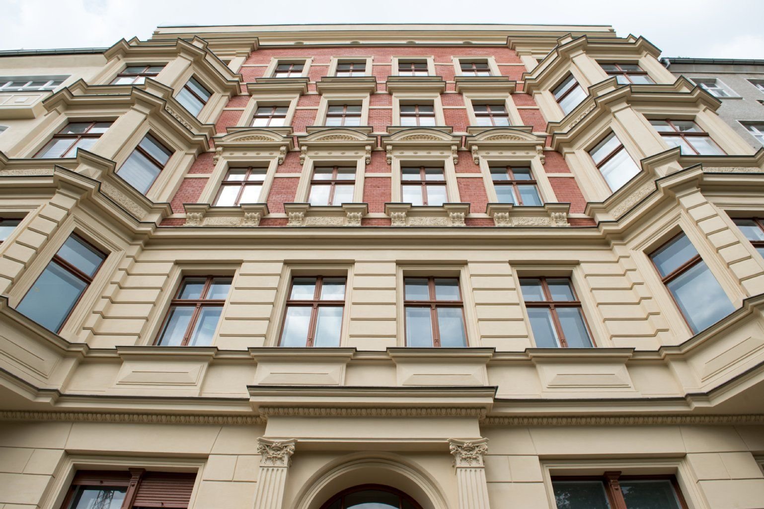 Sanierter Altbau in Berlin
