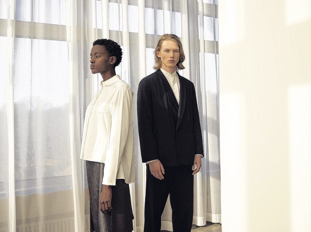 Klare Linien, raffinierte Details: Inzwischen bietet das in Halle gegründete Label „Brachmann“ neben Herren- auch Damenmode an.