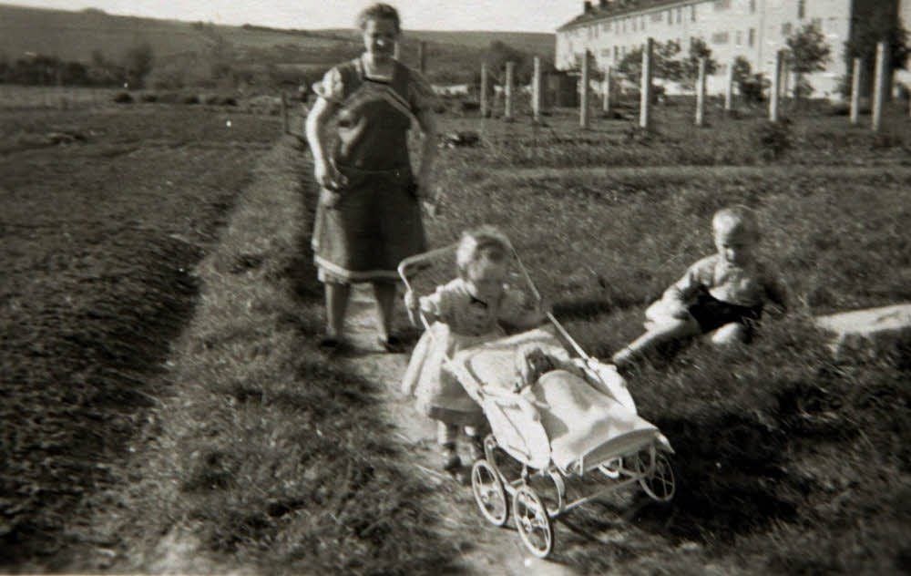 Das Foto der vergangenen Woche ist eine alte Aufnahme der heutigen Genossenschaftsstraße.