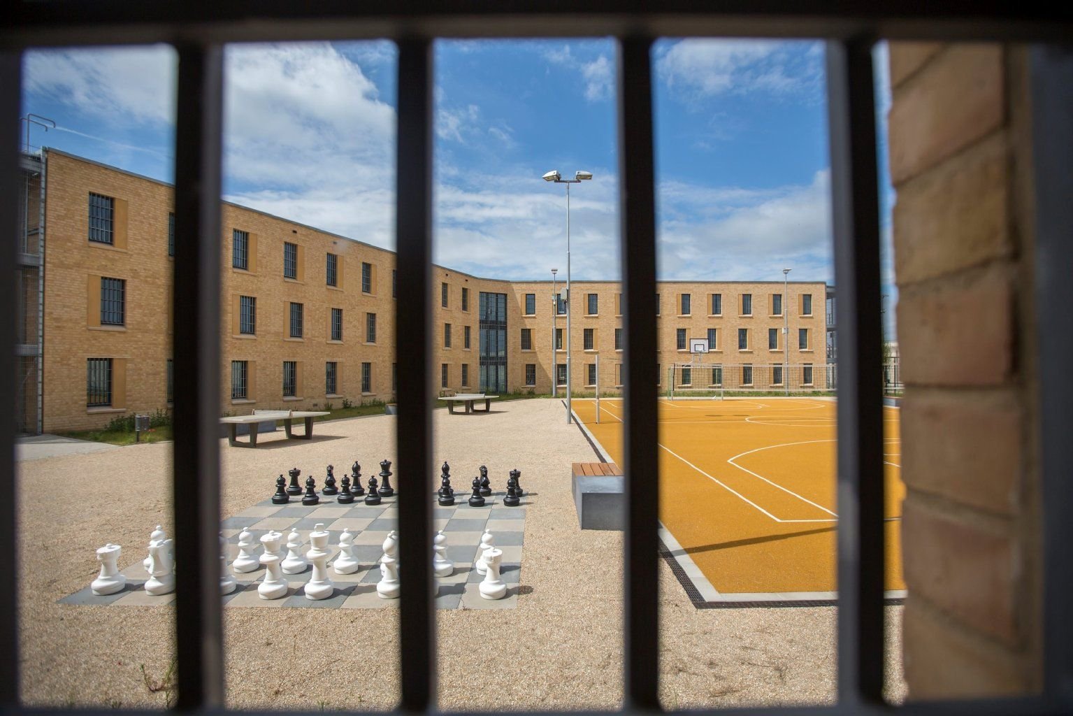 Der Innenbereich der Jugendstrafanstalt (JSA) Arnstadt.