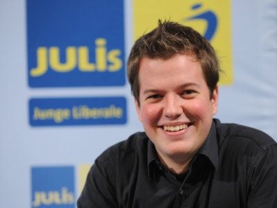 Der wissenschaftliche Mitarbeiter, Lasse Becker, ist neuer Vorsitzender der FDP-Jugendorganisation Junge Liberale (JuLis). (FOTO: DPA)