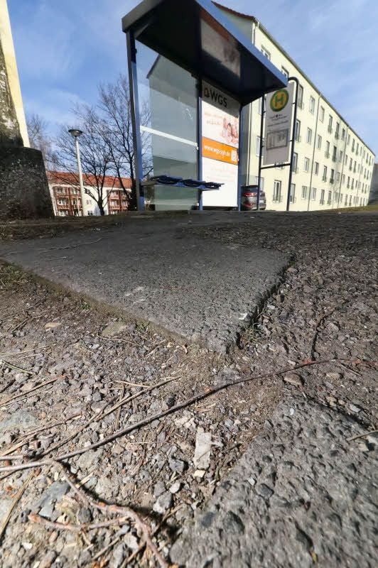 Der Fußweg in der Alban-Hess-Straße muss saniert werden.